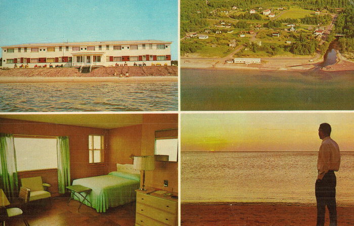 Eagle River Inn (New Swank Motel) - OLD POSTCARD